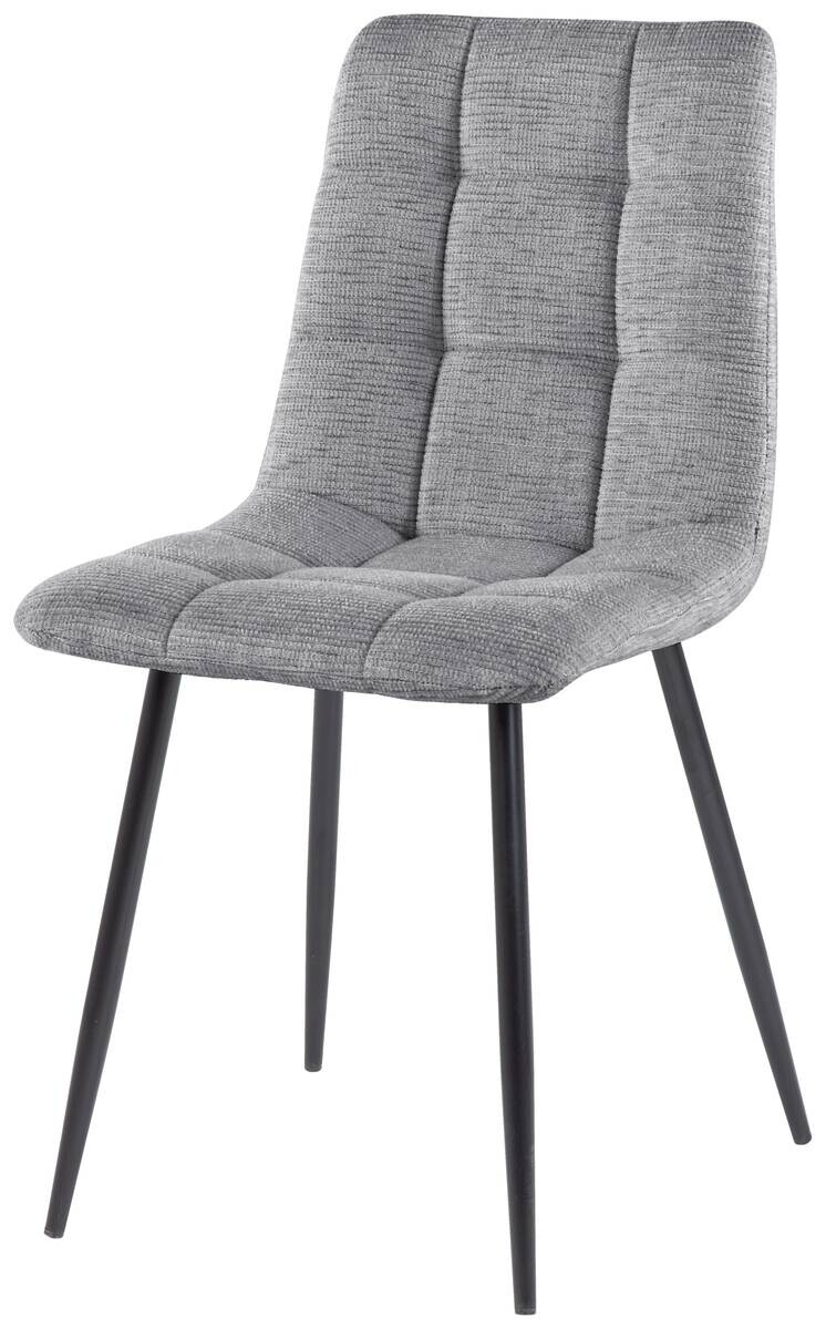 Stuhl Dawid anthrazit Webstoff B/H/T: ca. 45x88x54 cm