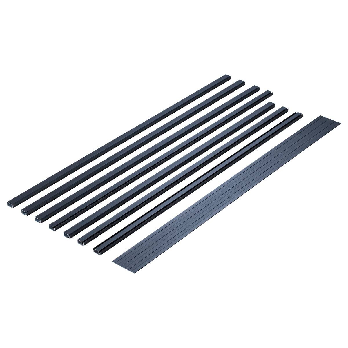 Fliegengitter anthrazit B/L: ca. 100x210 cm