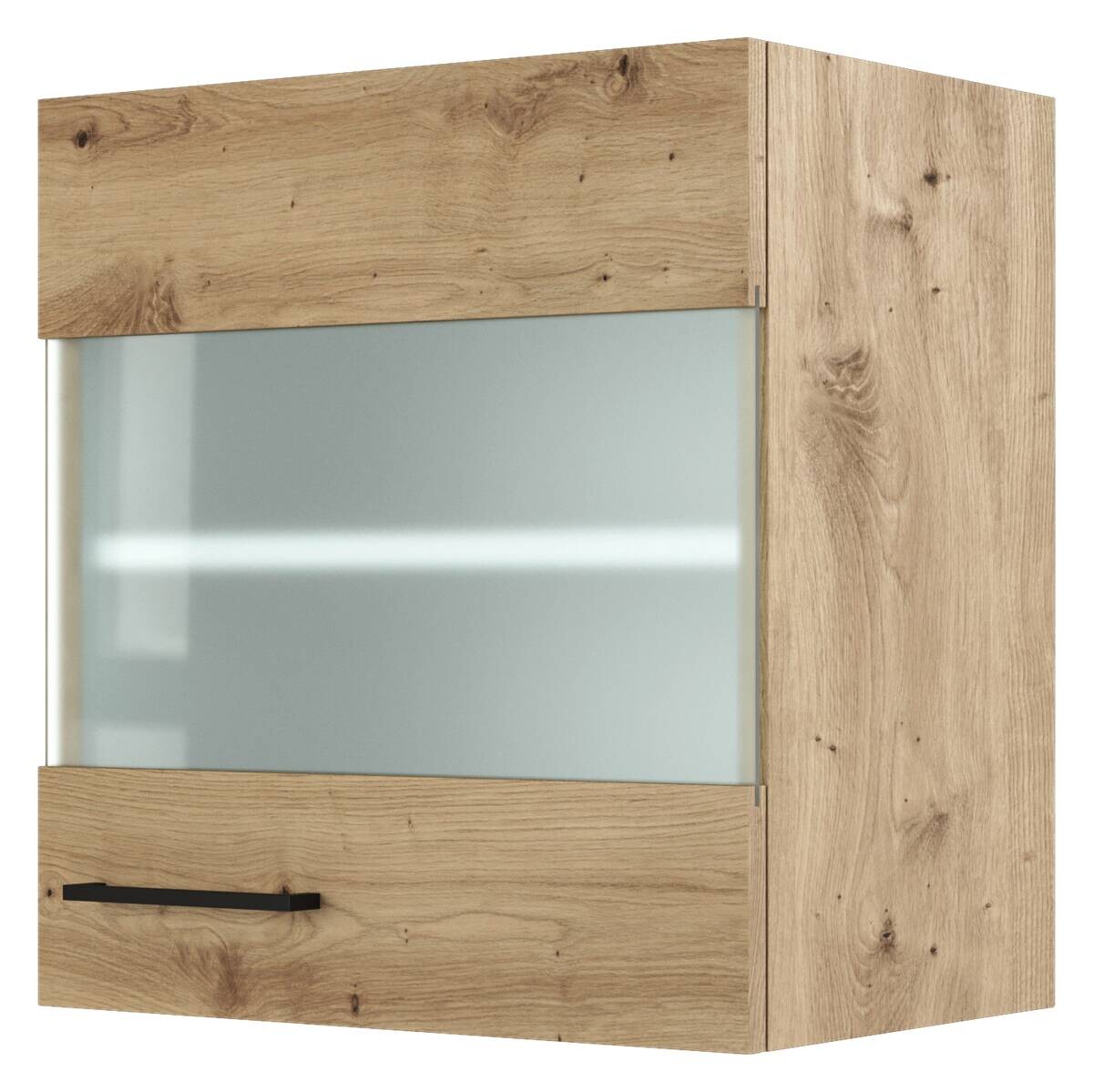 Flex-Well Glashängeschrank Cara grün B/H/T: ca. 50x54,8x32 cm