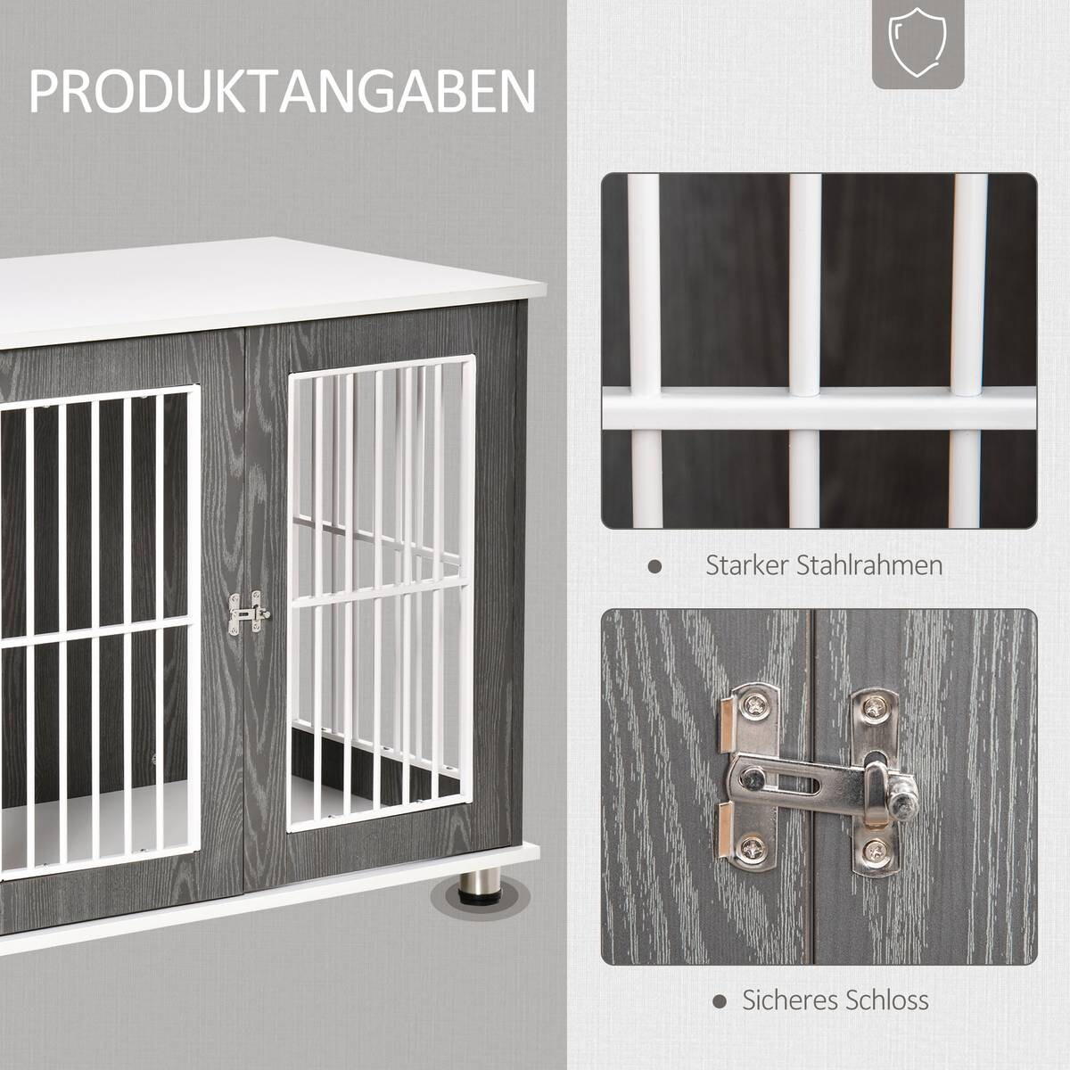 PawHut Hundekäfig