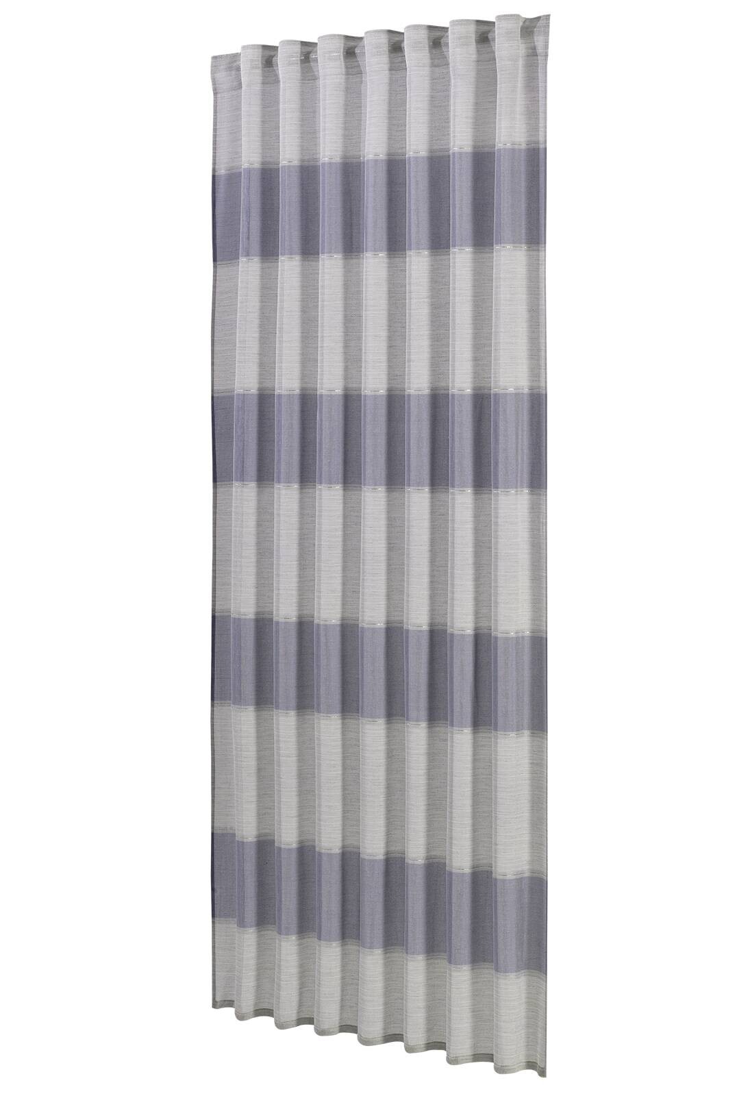 Kombivorhang Petra blau B/L: ca. 140x245 cm