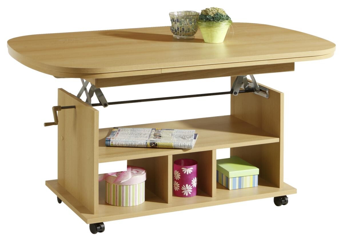 Couchtisch Babsi III buche Nachbildung B/H/T: ca. 107x53x67 cm
