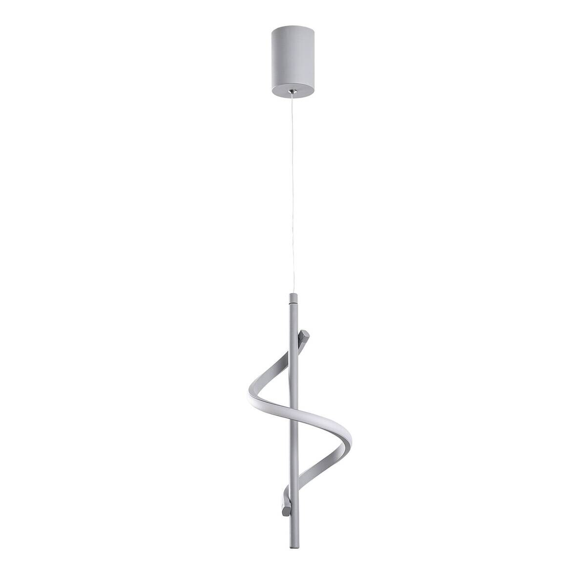 Opviq LED-Pendelleuchte grau B/H/T: ca. 16x100x16 cm