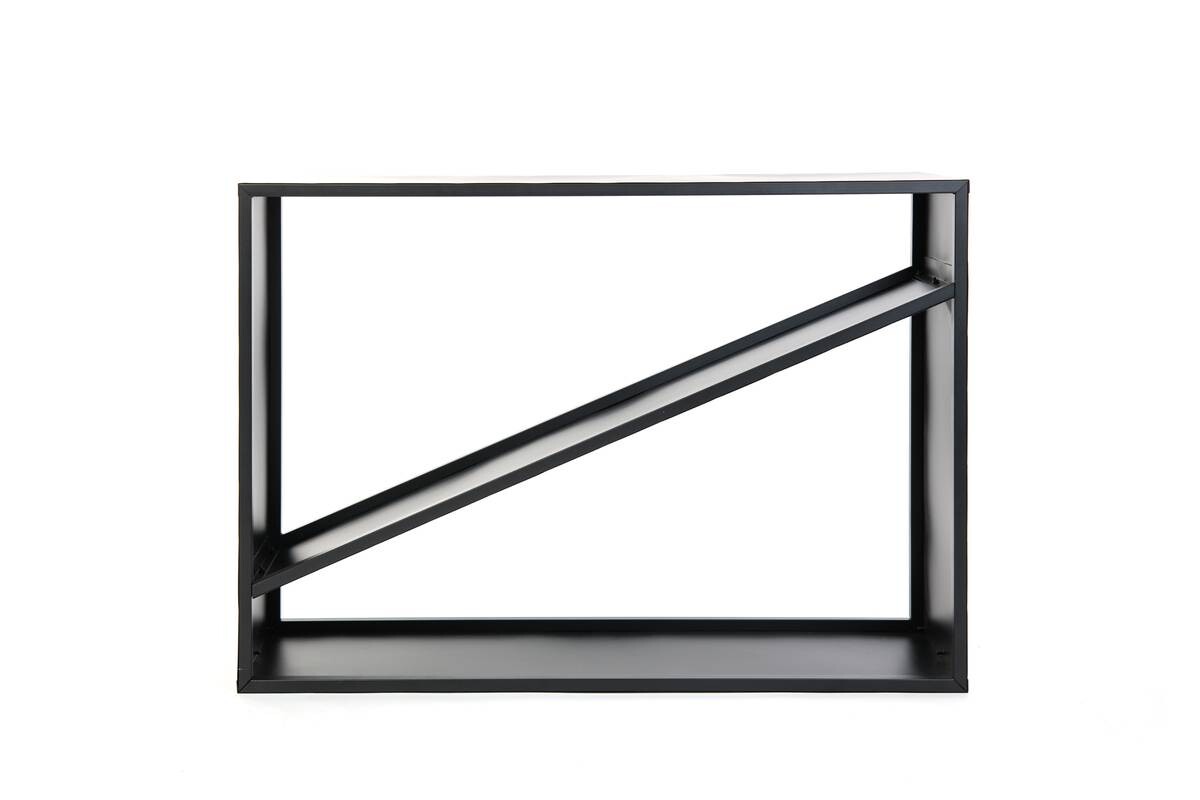 Westmann Kaminholzregal schwarz B/H/T: ca. 115x80x35 cm