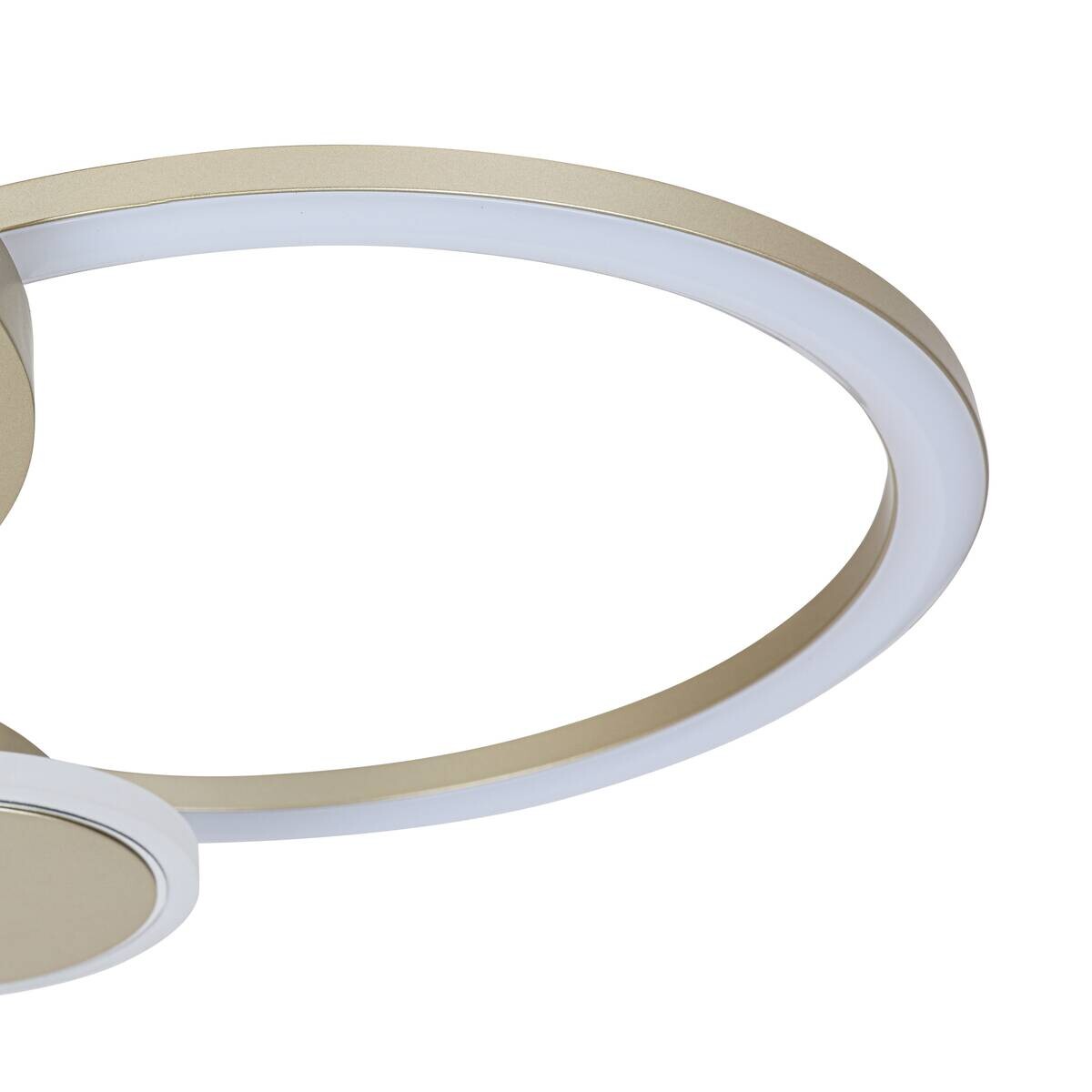 Nolo LED-Deckenleuchte champagner Metall