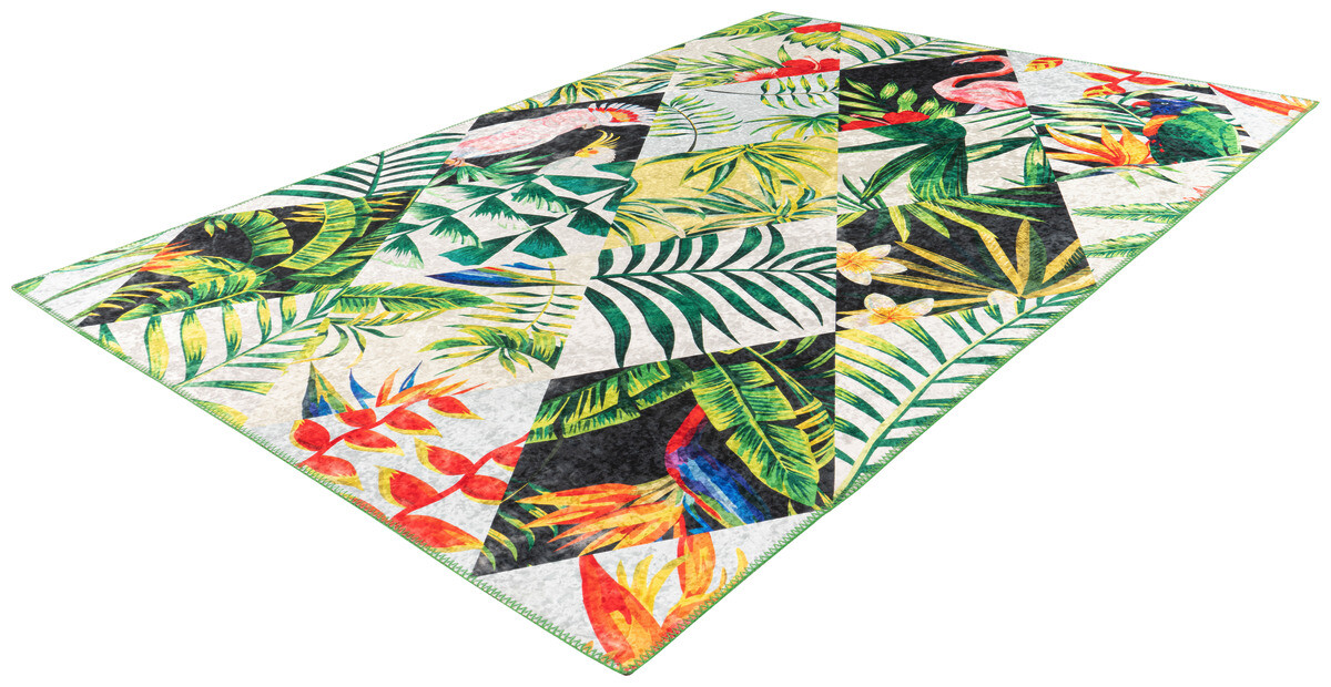 Obsession Teppich My Jungle Multi B/L: ca. 120x170 cm