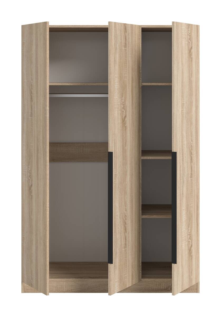 Kleiderschrank KOPENHAGEN Eiche Sonoma Nachbildung B/H/T: ca. 120x181x52 cm