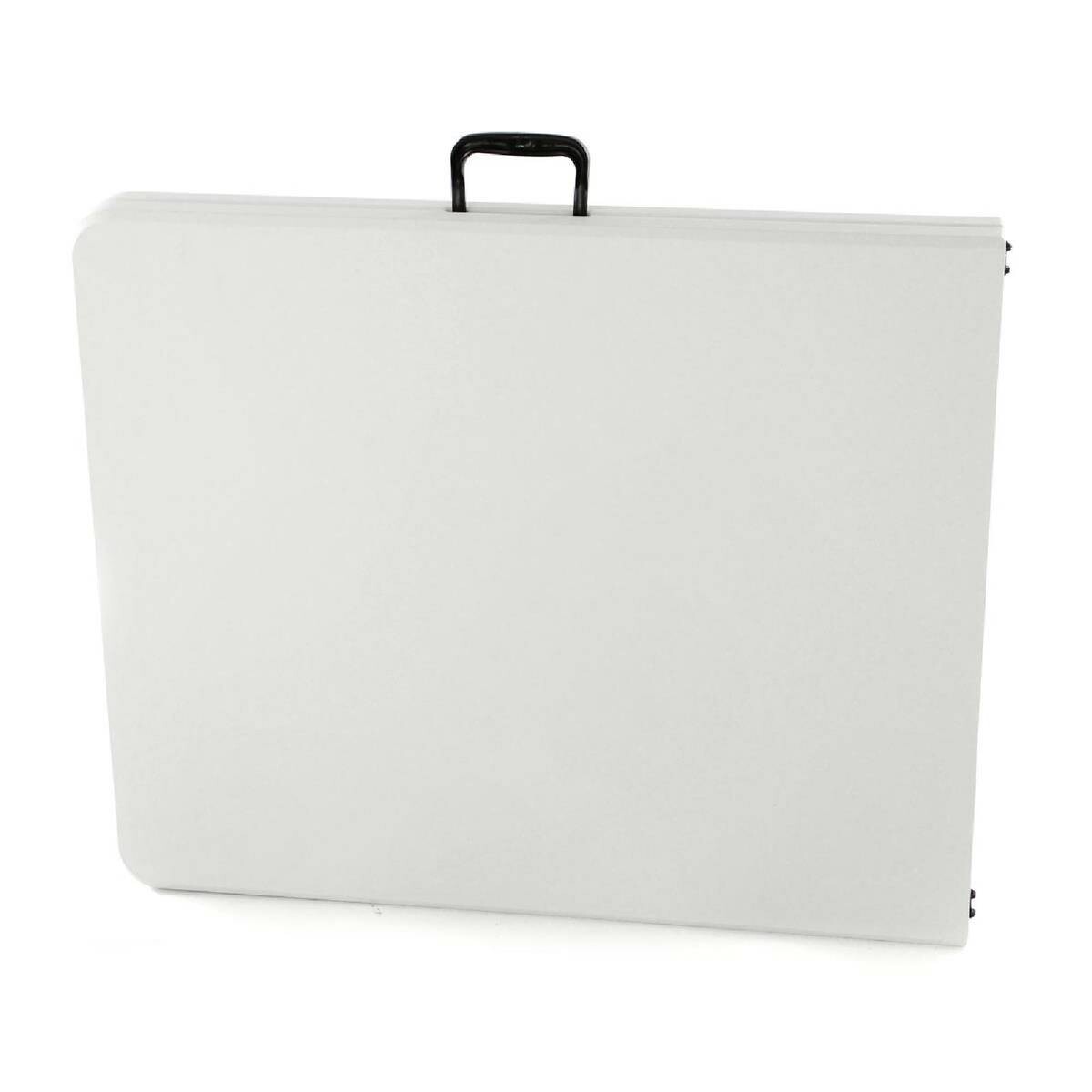 VCM Klapptisch weiß Kunststoff B/H/T: ca. 72x74x180 cm