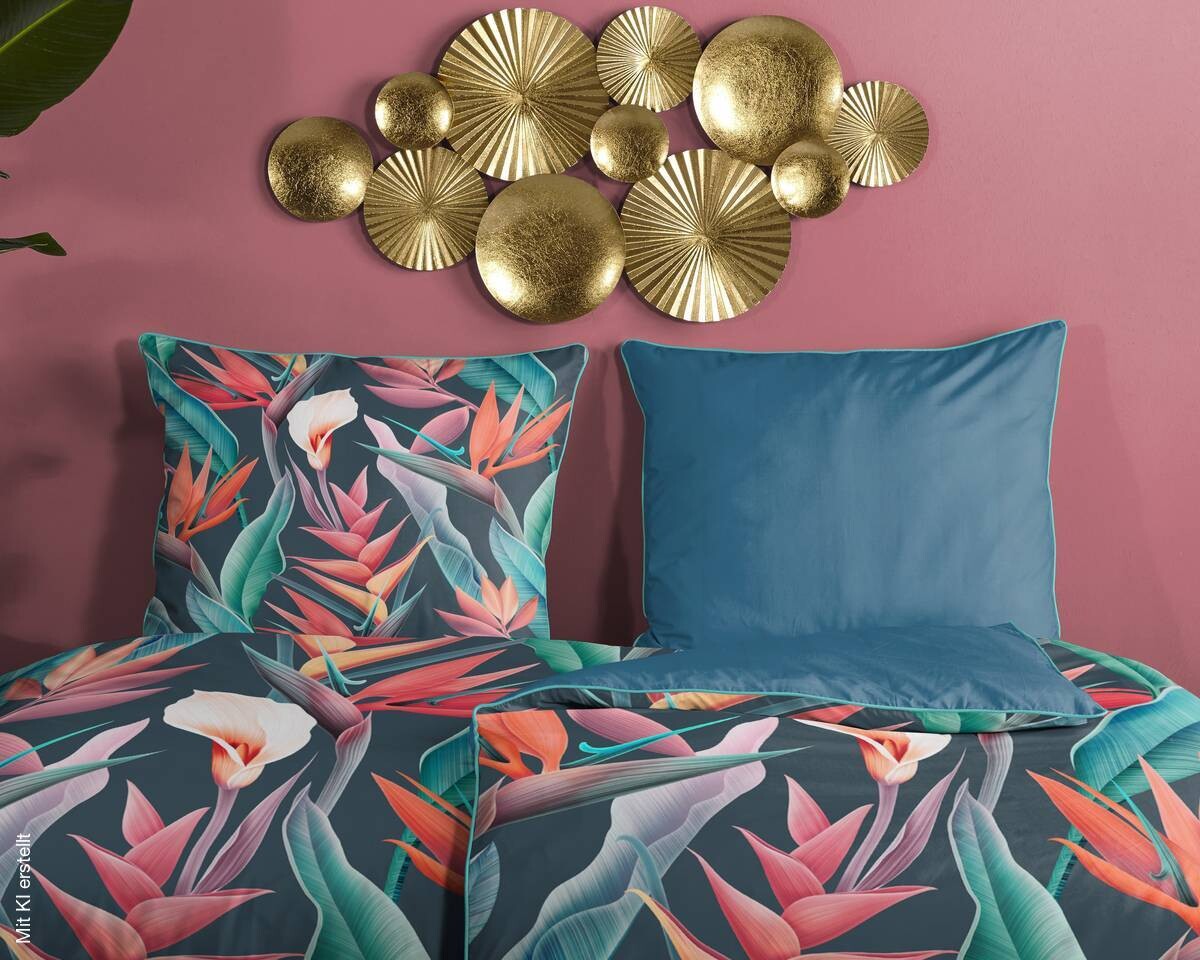 Baumwoll Bettwäsche Chloe Satin