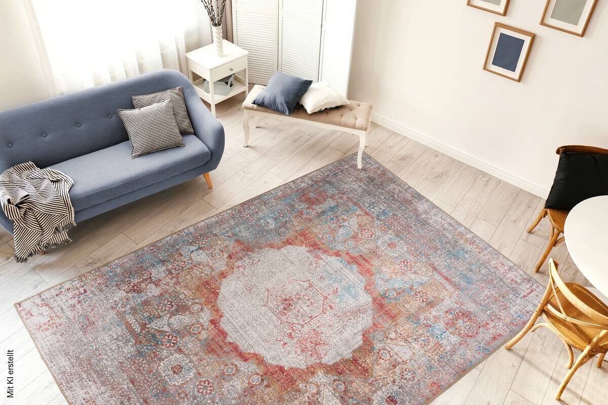 360Living Teppich Faye multicolor B/L: ca. 190x290 cm