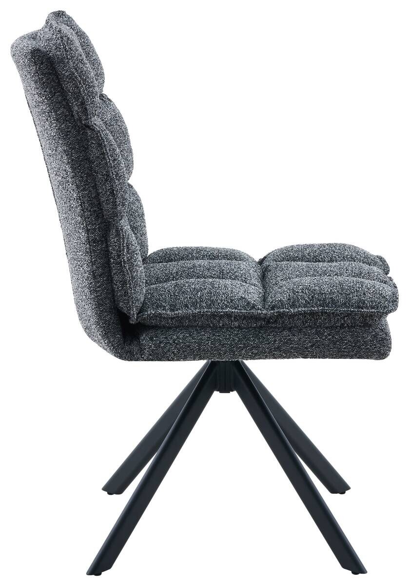 Stuhl Stacy grau B/H/T: ca. 48x94x65,5 cm