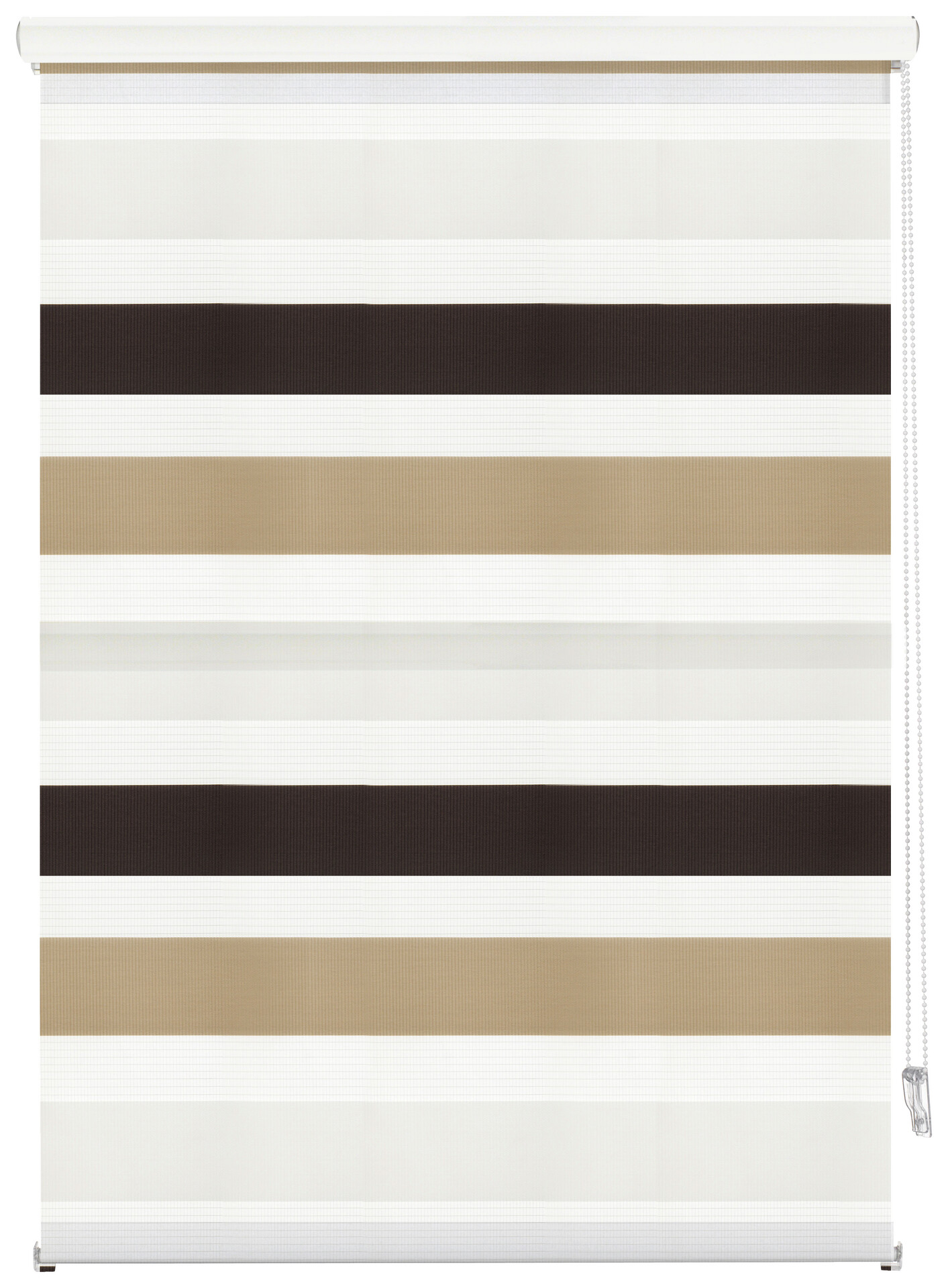 Boviva Doppelrollo mit Blende weiß B/L: ca. 60x160 cm
