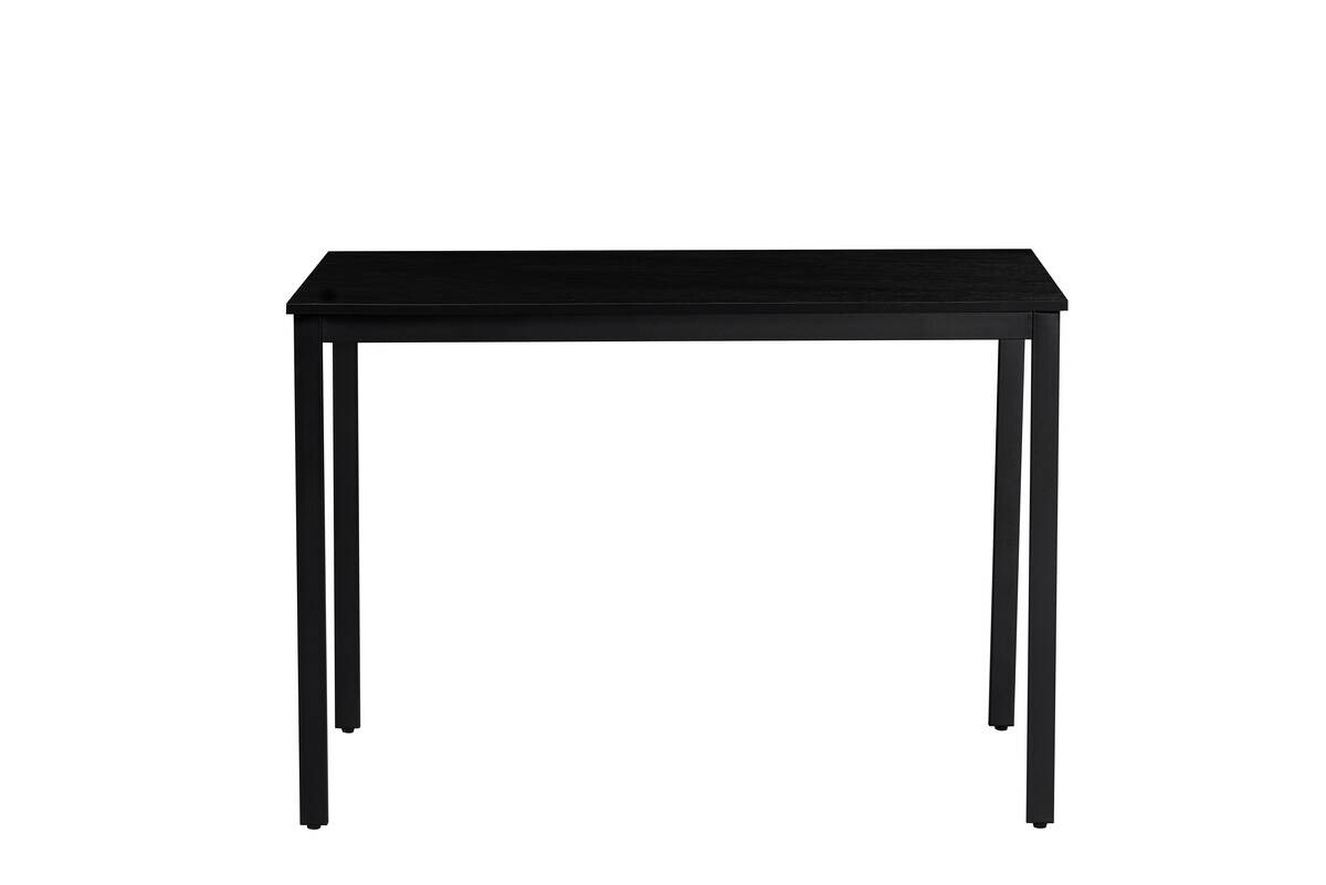 Küchentisch Tessa schwarz Metall B/H/T: ca. 110x75,5x70 cm