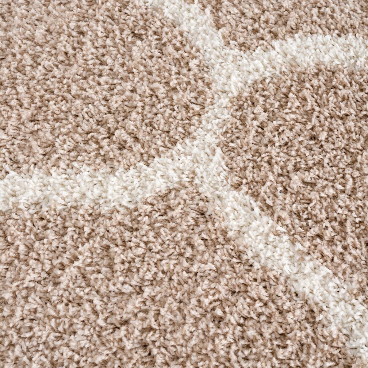 Sanat Hochflorteppich MADRID beige D: ca. 200 cm