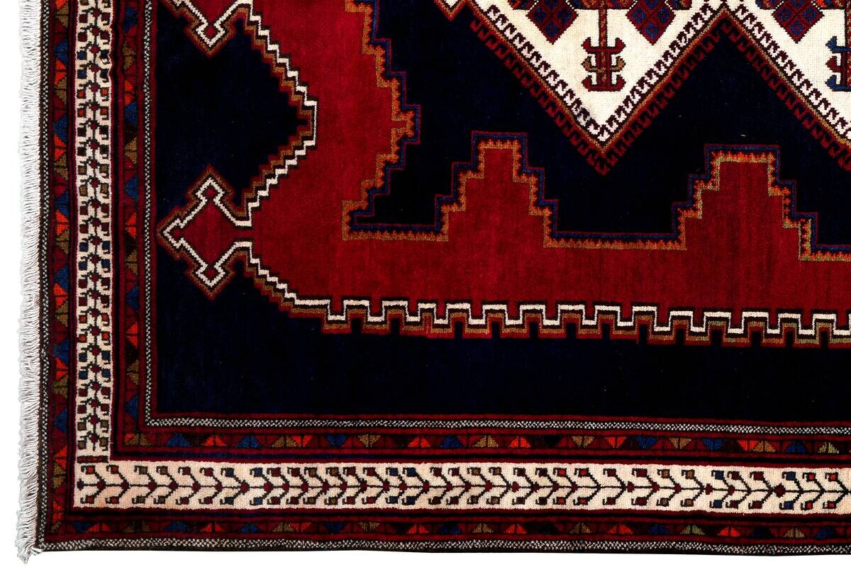 PersaTepp Teppich Afshar blau B/H/L: ca. 159x1x233 cm