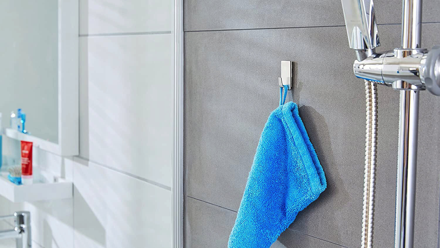 Powerstrips Chrom Metall B/H/L: ca. 2,2x4,2x1,6 cm