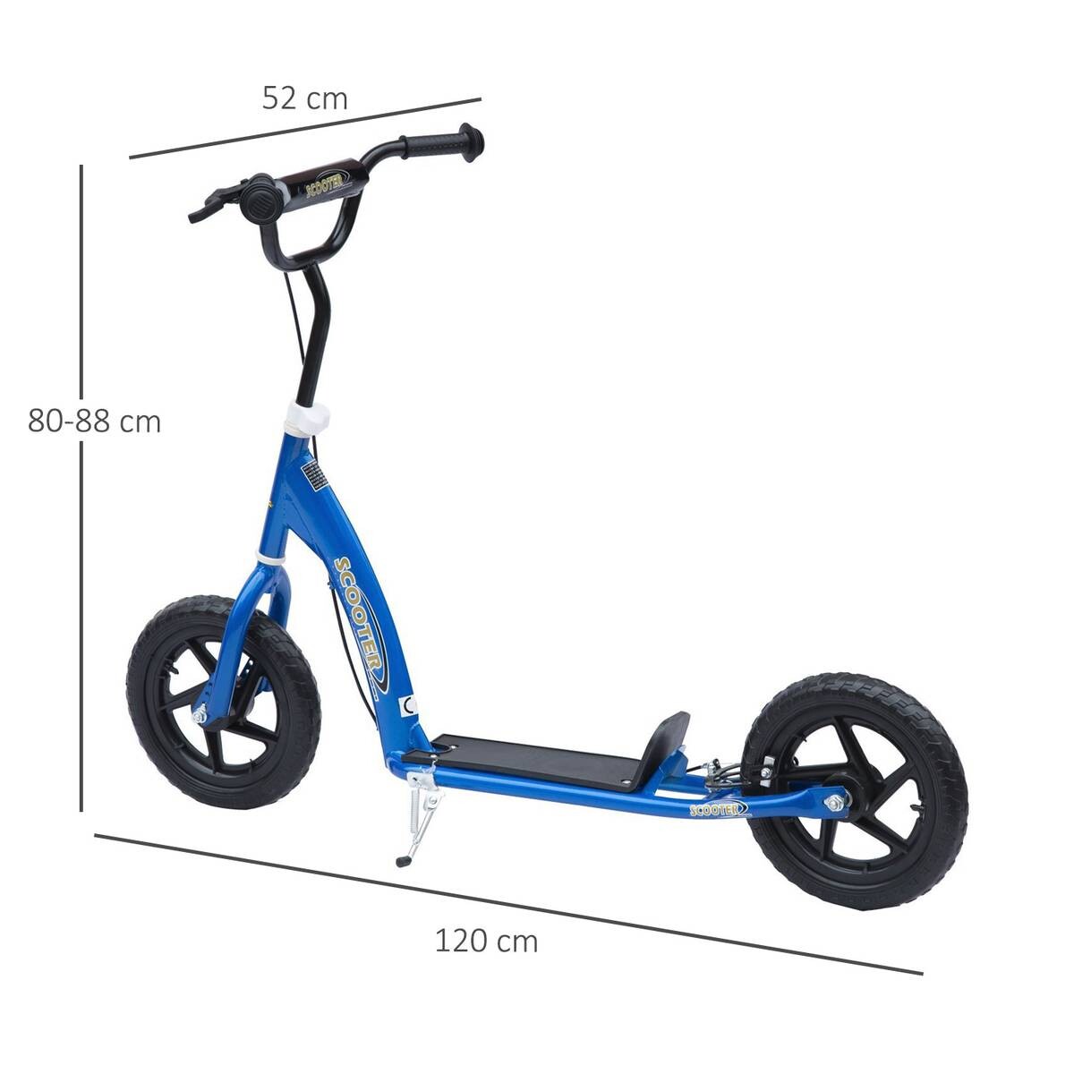 HOMCOM Kinderroller blau