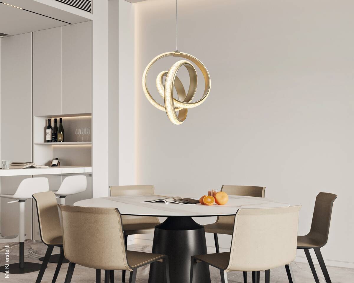 Nolo LED-Pendelleuchte Shine B/H/T: ca. 35x120x35 cm