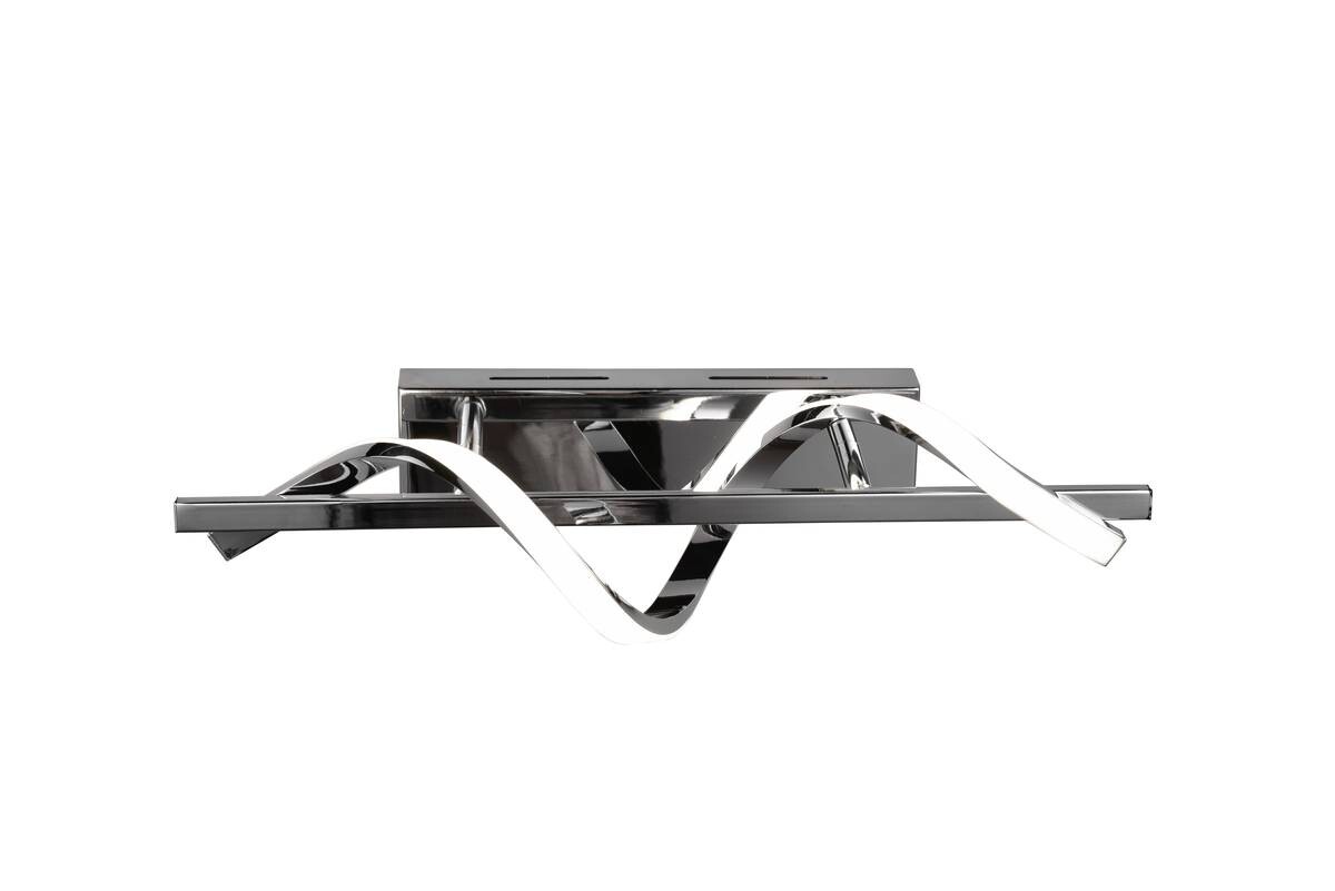 Reality LED-Wandleuchte R22201106 Isabel Chrom Metall B/H: ca. 46x12 cm 1 Brennstellen