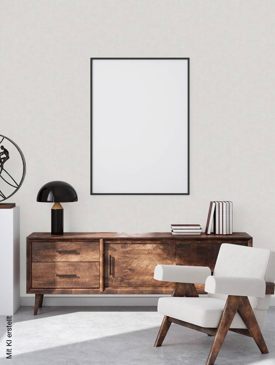 A.S.Creation Vliestapete grau B/H/D: ca. 53x1005x9,8 cm