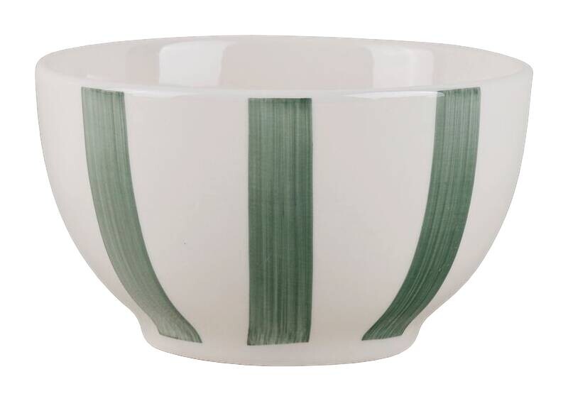 Schale grün Keramik H/D: ca. 8x14 cm