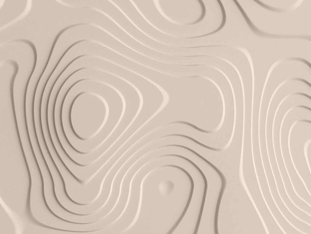 Livingwalls Fototapete 3D-Optik beige B/L: ca. 280x371 cm
