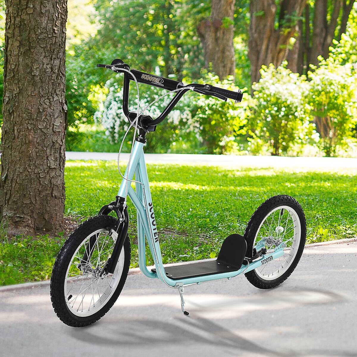 HOMCOM Kinderscooter blau