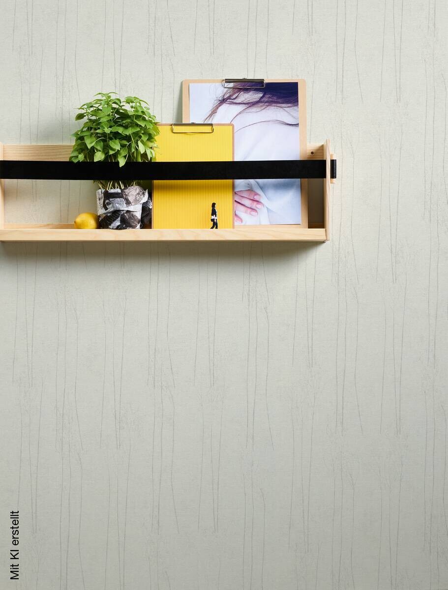 A.S.Creation Vliestapete grau B/H/D: ca. 53x1005x8,5 cm