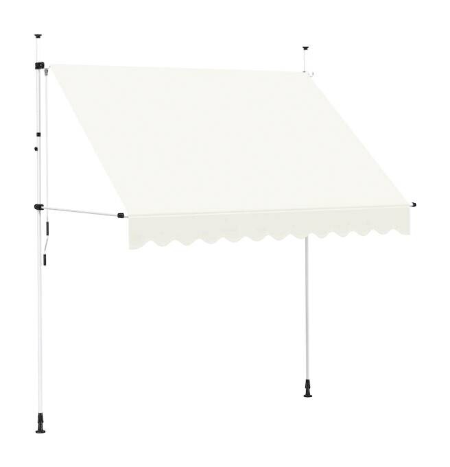 vidaXL Markise creme B/L: ca. 250x300 cm