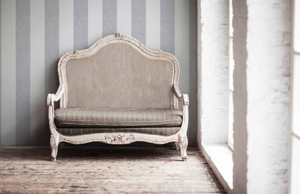 A.S.Creation Vliestapete Memory 3 Streifen grau B/L: ca. 53x1005 cm