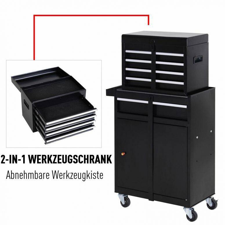 Mobiler Werkstattwagen B/H/T: ca. 52,5x104,5x28 cm