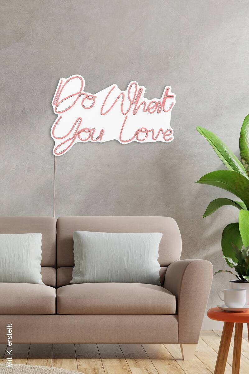 Opviq LED-Wandleuchte rosa PVC B/H/T/L: ca. 47x31x2x47 cm