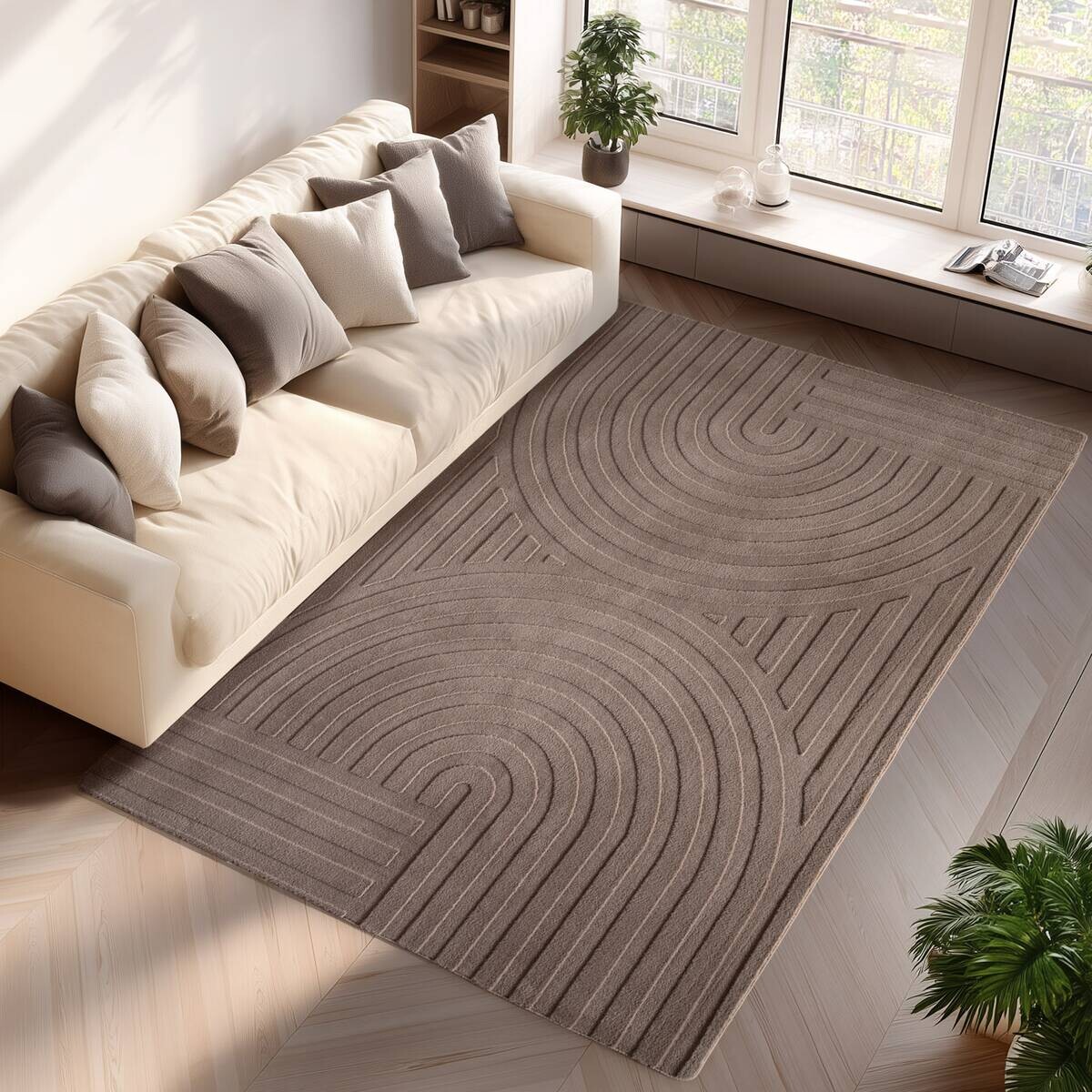 Ayyildiz Teppich POMPEI beige B/L: ca. 240x340 cm