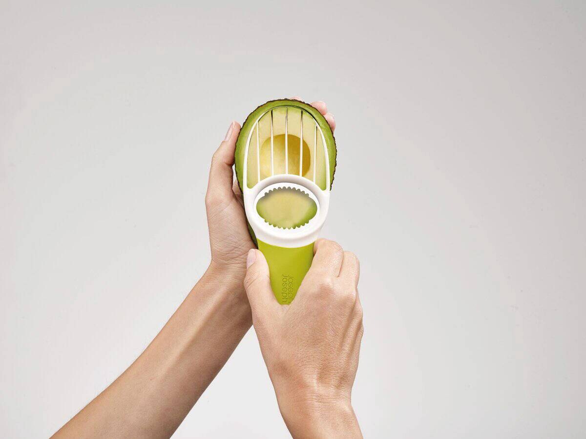 Joseph Joseph Avocado-Schneider grün Kunststoff