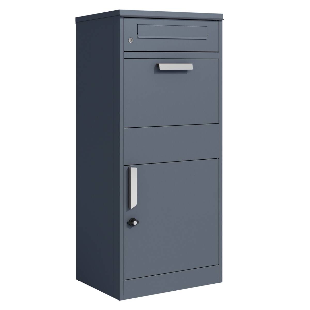 Westmann Paketbox Pedro anthrazit B/H/L: ca. 50x112x37 cm