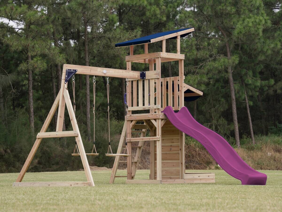 AXI Spielturm Malik braun B/H/L: ca. 345x270x336 cm