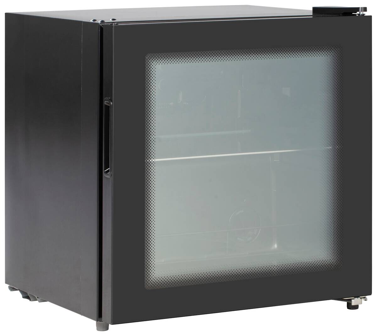 POCOline Glastürkühlschrank GTK53-44ES schwarz B/H/T: ca. 47x50x44 cm
