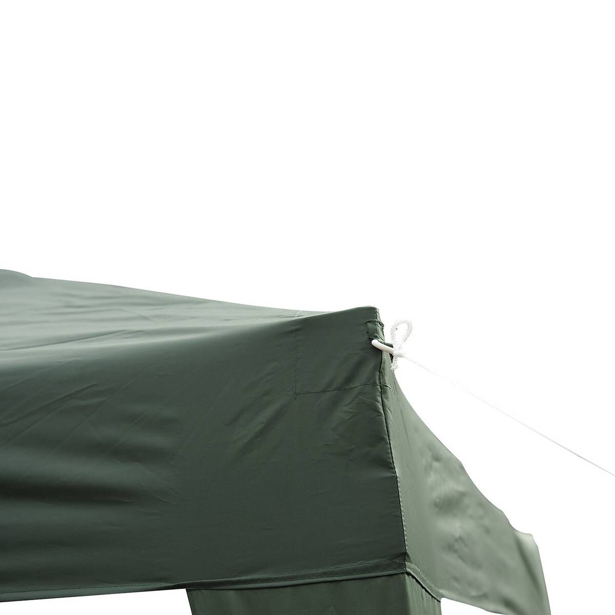 Outsunny Pavillon grün Stahl B/H/L: ca. 240x250x240 cm