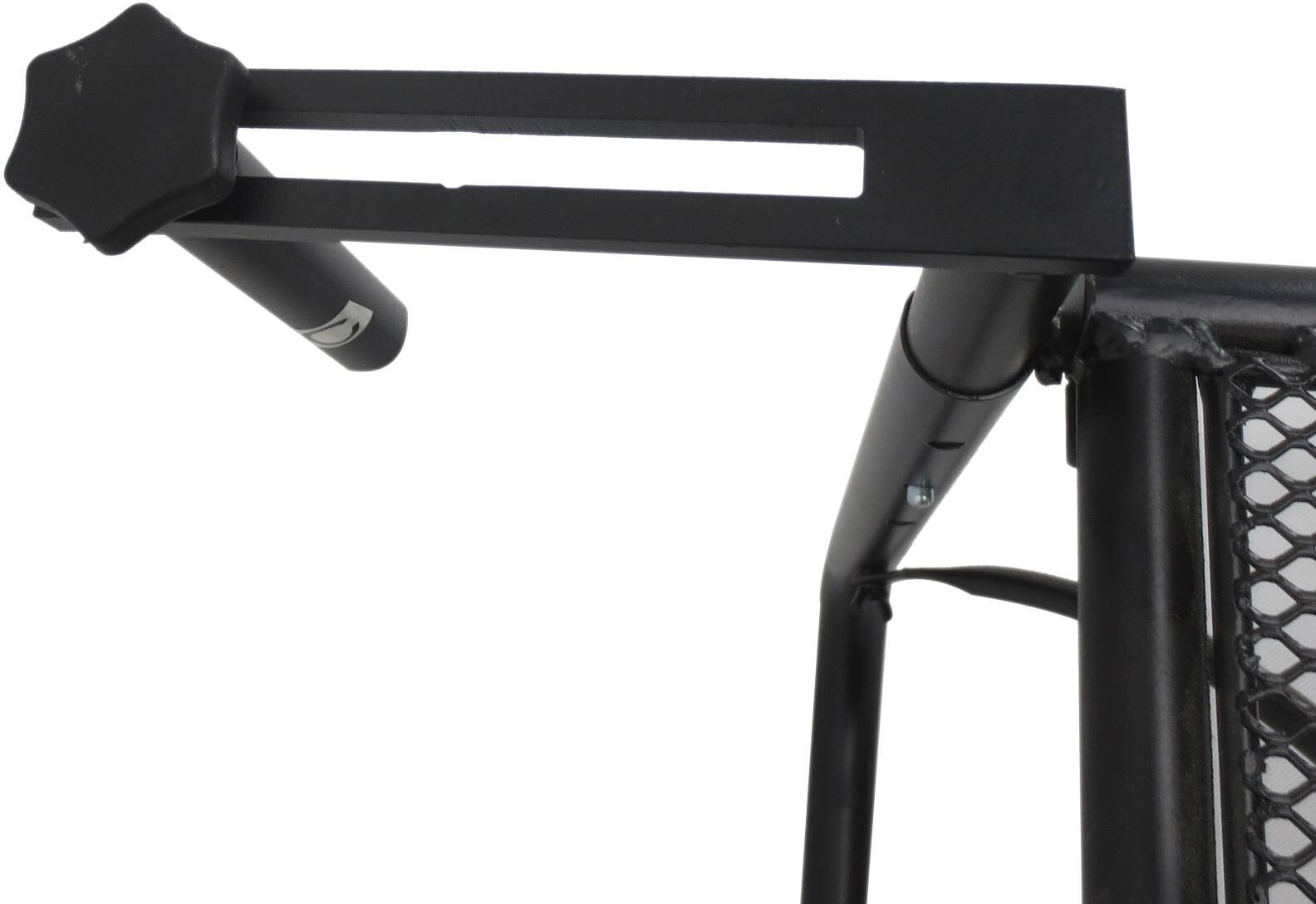 Outsunny Balkonhängetisch schwarz Metall B/H/L: ca. 56x45x60 cm