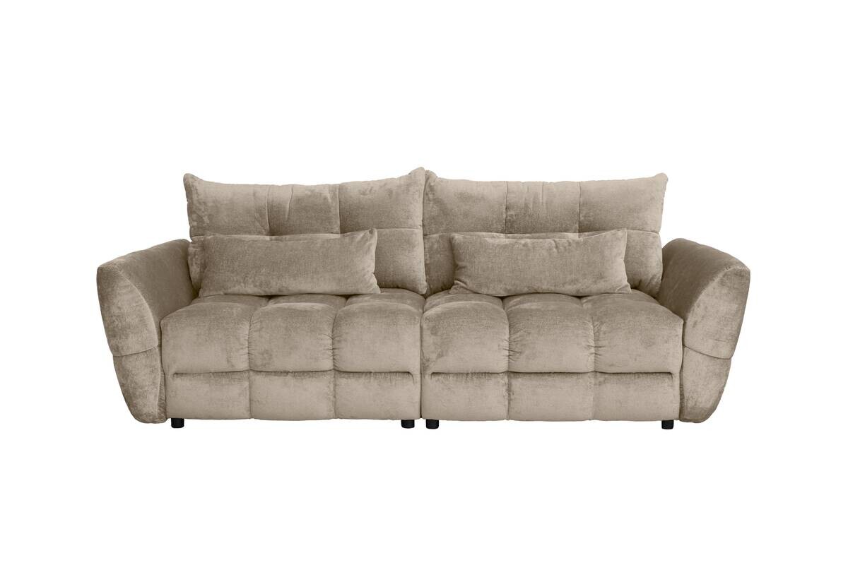 Big Sofa Moma Greige Microfaser B/H/T: ca. 250x97x120 cm