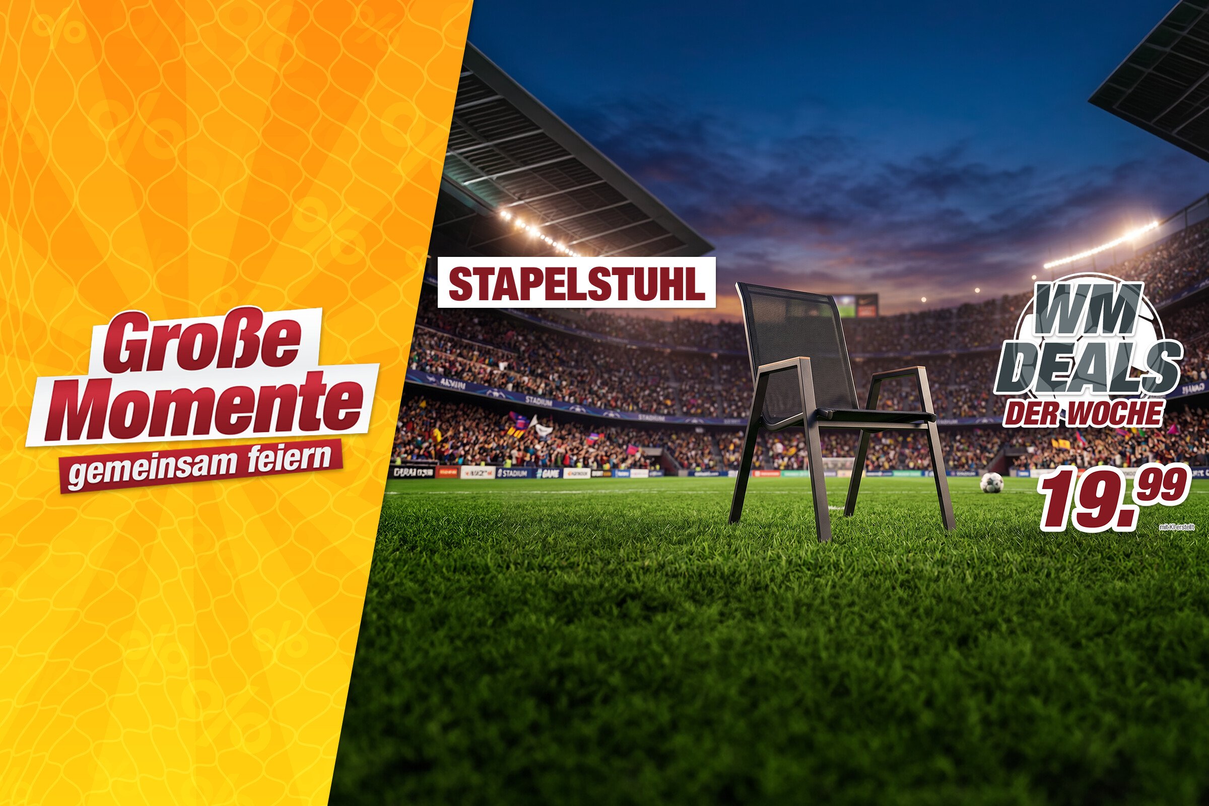 Unsere Werbe Highlights - Stapelstuhl Bari
