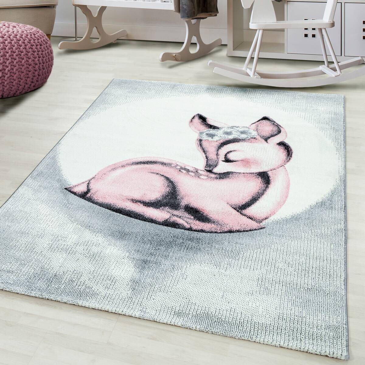 Ayyildiz Teppich BAMBI pink B/L: ca. 140x200 cm