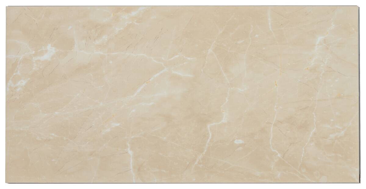 Click-Vinylboden Botticino Hochglanz 1,92 m² im Pak. B/L: ca. 80x40 cm pro Paket