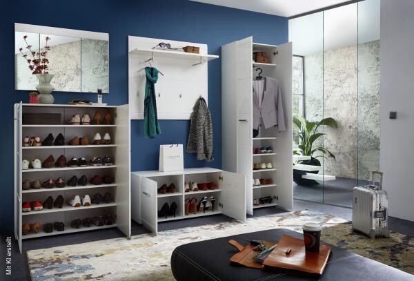 Schuhschrank Adana B/H/T: ca. 89x120x37 cm
