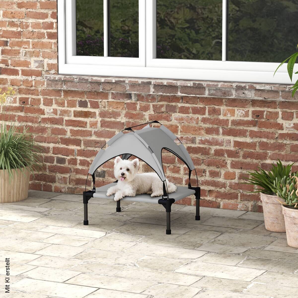 PawHut Erhöhtes Hundebett