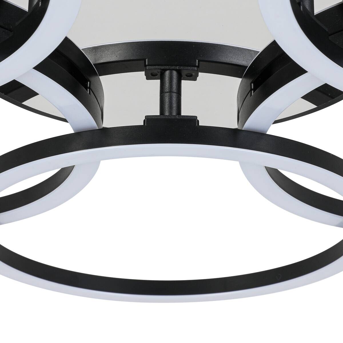 Nolo LED-Deckenleuchte schwarz Chrom Kunststoff