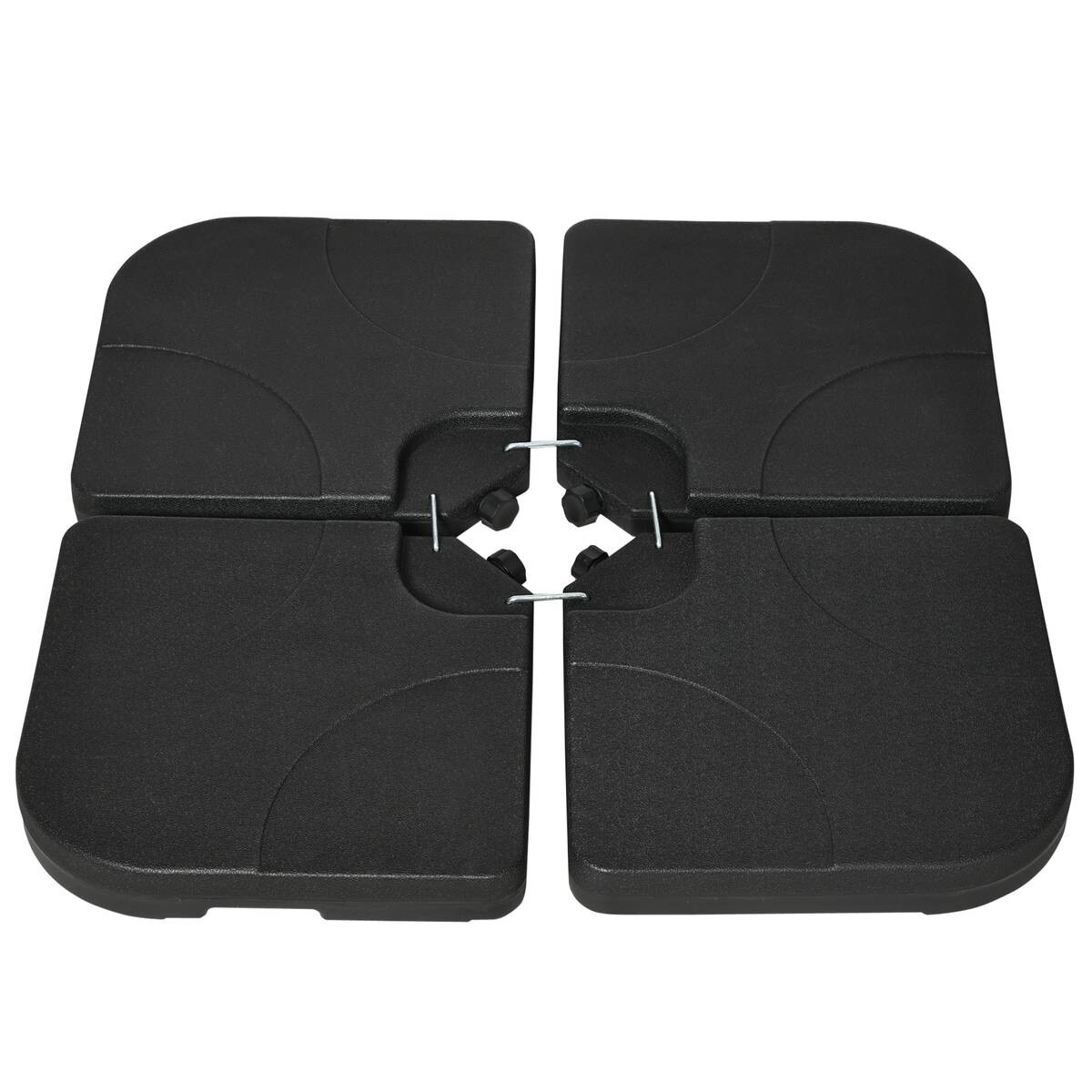 Outsunny Schirmgewicht mit 4 Teilen