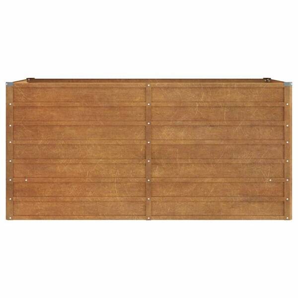Hochbeet braun Stahl B/H/L: ca. 80x77x160 cm