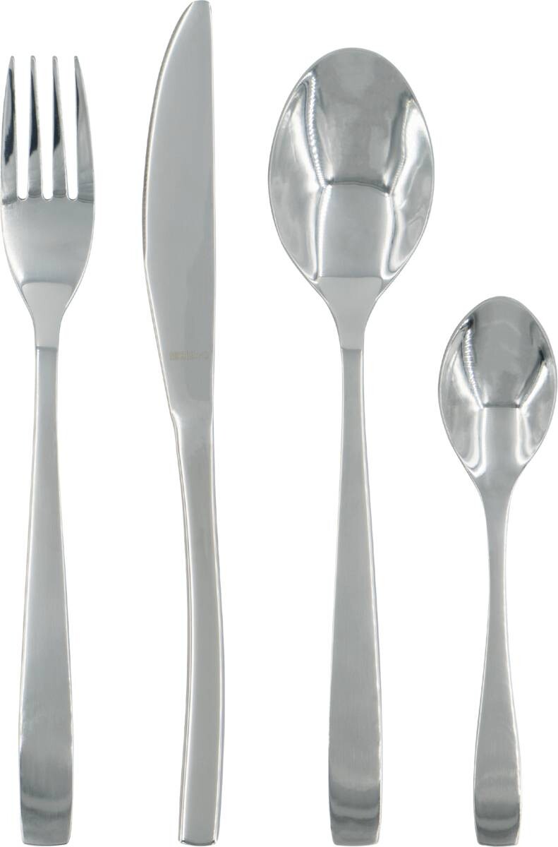 MICHELINO Besteckset Louisa silber Edelstahl 24 tlg.