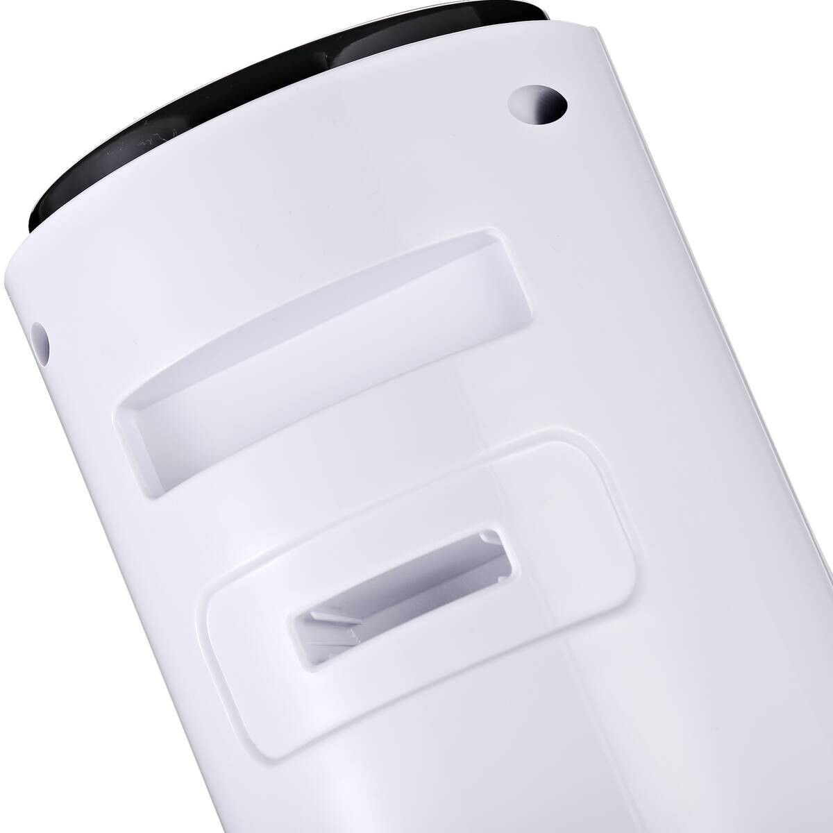 HOMCOM Ventilator schwarz Edelstahl Kunststoff Polypropylen B/H/L: ca. 32x32x96 cm